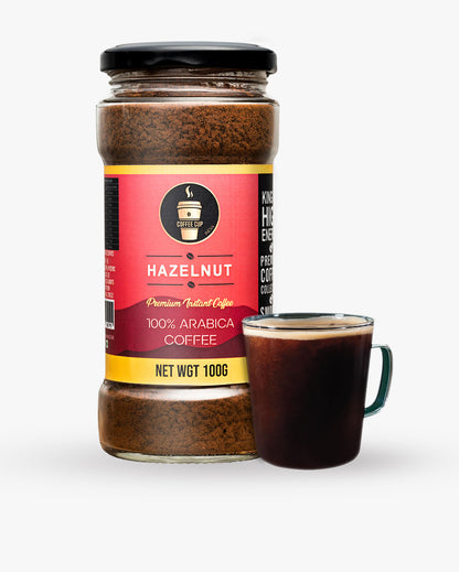 HAZELNUT 100g Coffee Jar