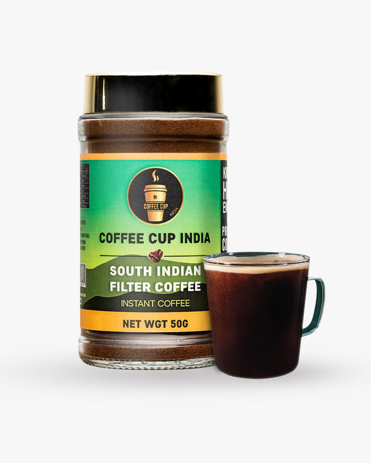 South Indian Filter Coffee 50g Instant Coffee Jar